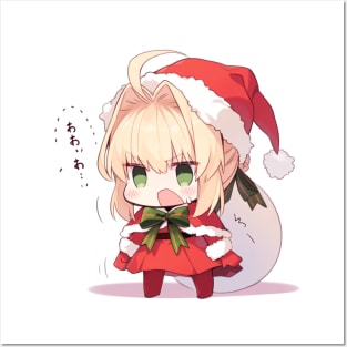 padoru saber Posters and Art